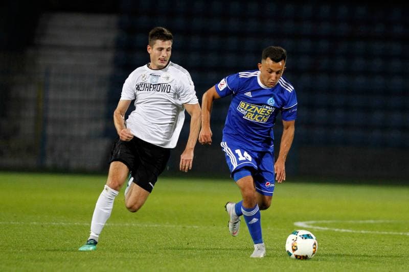 Football. II Liga. Ruch Chorzow - Gryf Wejherowo. 21.09.2018