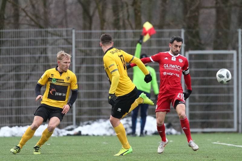 Football. Sparing. Piast Gliwice - GKS 1962 Jastrzebie. 18.01.2019