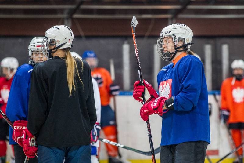 Ice Hockey. Poland national team. Training. 05.09.2019
