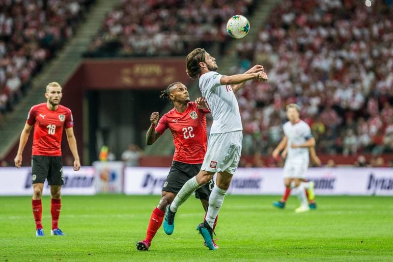 Football. Euro 2020 Qualifiers. Poland - Austria. 09.09.2019