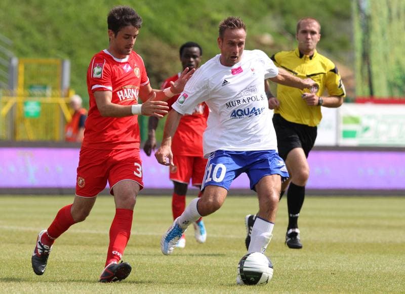 Football. T-Mobile Ekstraklasa. Podbeskidzie Bielsko-Biala - Widzew Lodz. 14.08.2011