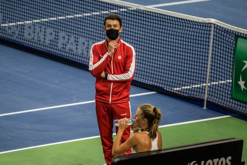 Tennis. Billie Jean King Cup. Poland - Brazil. 16.04.2021