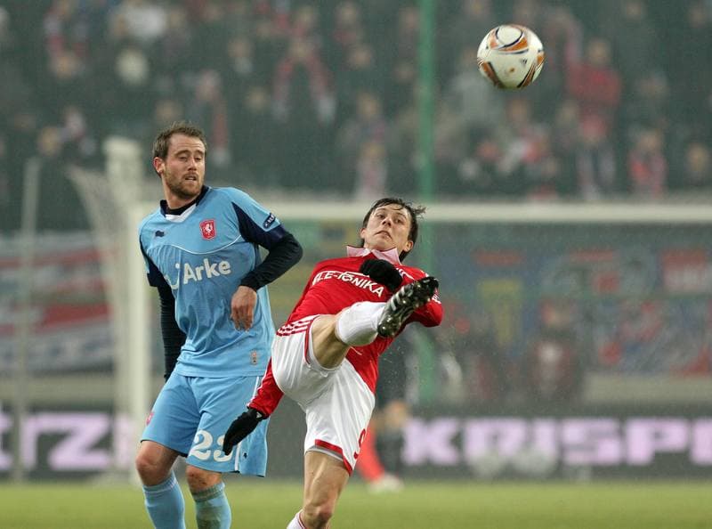 Football. UEFA Europa League. Wisla Krakow - Twente Enschede. 14.12.2011