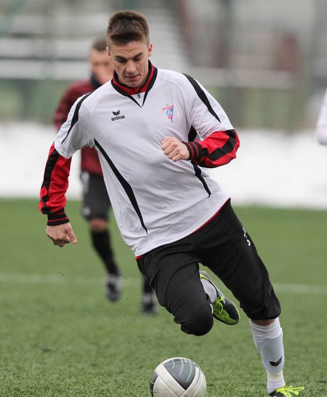 Football. Sparing. Gornik Zabrze - Orzel Balin. 20.01.2012