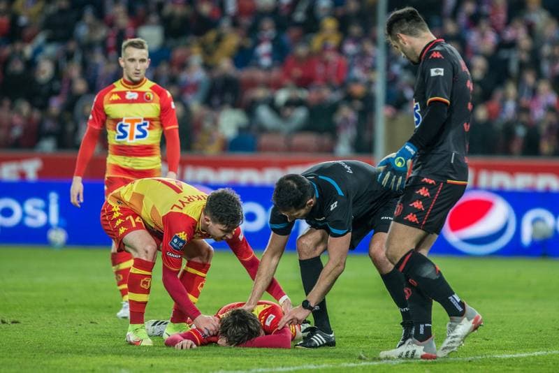 Football. PKO BP Ekstraklasa. Gornik Zabrze - Jagiellonia Bialystok. 14.02.2022