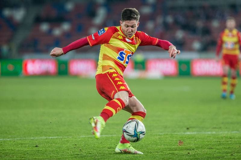 Football. PKO BP Ekstraklasa. Gornik Zabrze - Jagiellonia Bialystok. 14.02.2022