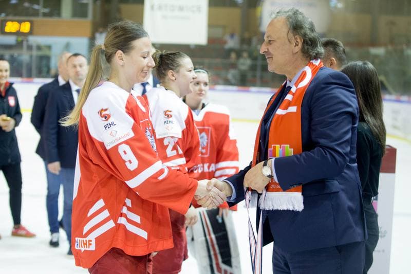 Ice Hockey. Women's World Championship Division 1B. Poland - China. 14.04.2022