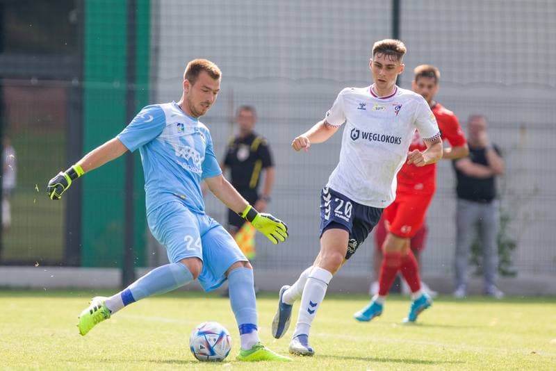 Football. Sparing. Gornik Zabrze - MFK Tatran Liptovski Mikulas. 28.06.2022