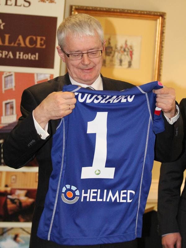 Football. Ruch Chorzow. Press Conference. 21.03.2012
