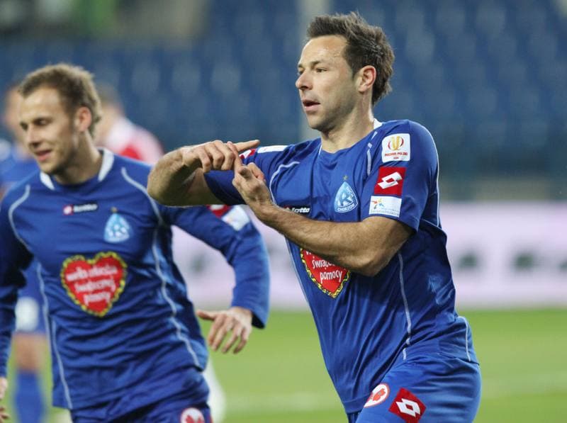 Football. Puchar Polski. Wisla Krakow - Ruch Chorzow. 10.04.2012