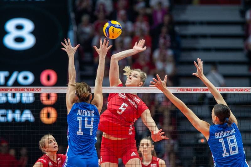 Volleyball. FIVB Women's World Championship. Serbia - Poland. 11.10.2022