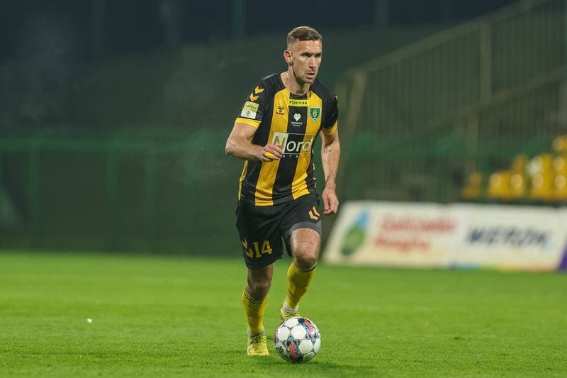 Football. Fortuna I Liga. GKS Katowice - Gornik Leczna. 15.04.2023