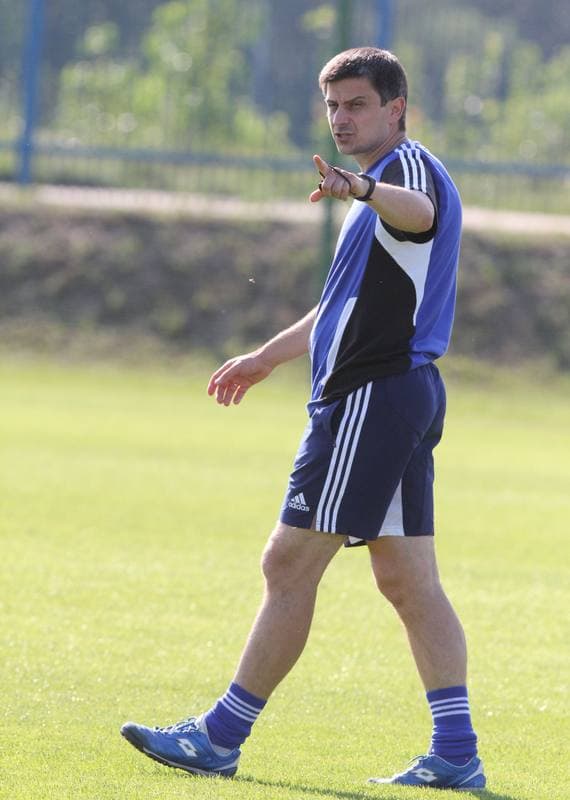 Football. Ruch Chorzow. Training. 10.01.2011