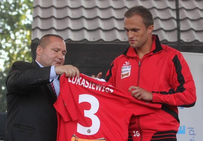Football. Gornik Zabrze. Press Conference. 14.08.2012
