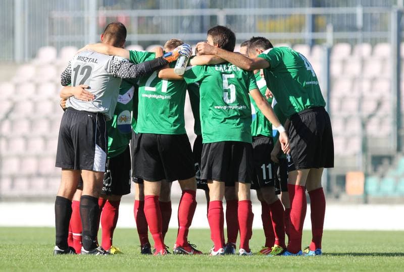 Football. I liga. GKS Tychy - Termalica Bruk-Bet Nieciecza. 19.08.2012