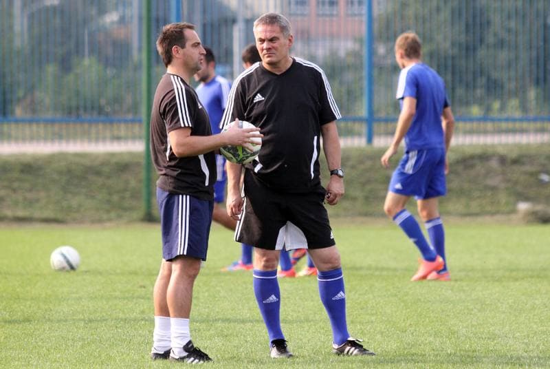 Football. Ruch Chorzow. Training. 10.01.2011