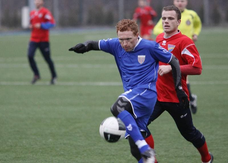 Football. Sparing. Polonia Bytom - Rakow Czestochowa. 19.01.2011