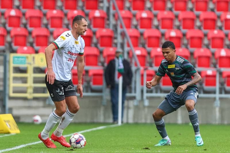 Football. Fortuna I Liga. GKS Tychy - Lechia Gdansk. 05.11.2023