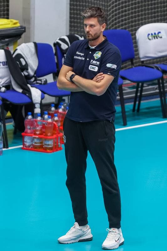 Volleyball. PlusLiga. Aluron CMC Warta Zawiercie - GKS Katowice. 05.11.2023