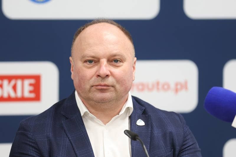Football. Ruch Chorzow. Press Conference. 11.01.2024