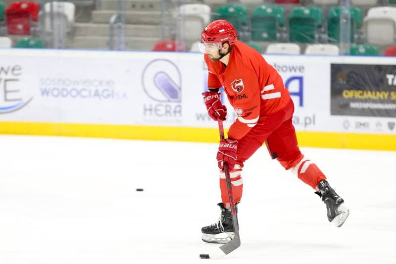 Ice Hockey. Poland national team. Training. 03.02.2024