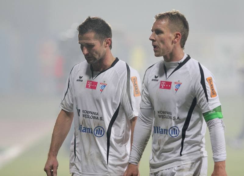 Football. T-Mobile Ekstraklasa. Gornik Zabrze - Pogon Szczecin. 24.11.2012