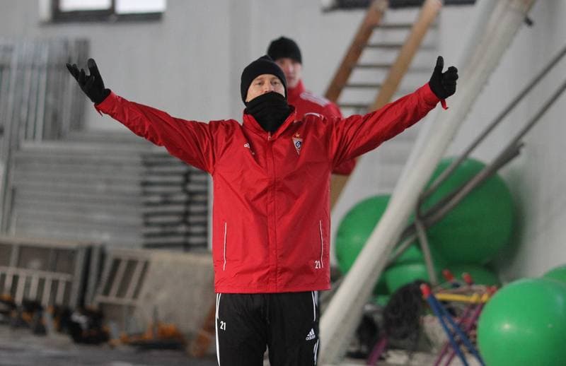 Football. Gornik Zabrze. Training. 05.07.2012
