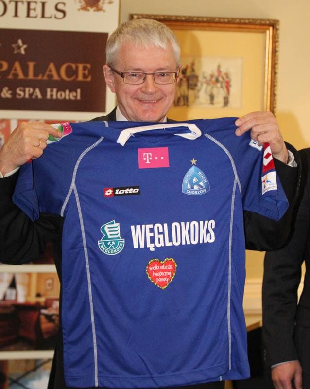 Football. Ruch Chorzow. Press Conference. 21.03.2012