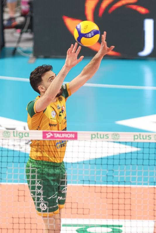 Volleyball. PlusLiga. Jastrzebski Wegiel - Aluron CMC Warta Zawiercie. 28.04.2024
