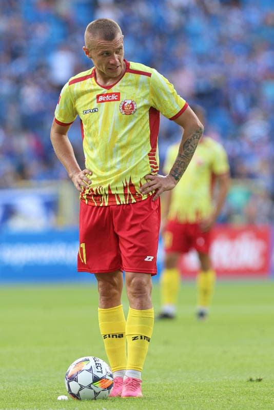 Football. Betclic I liga. Ruch Chorzow - Znicz Pruszkow. 28.07.2024