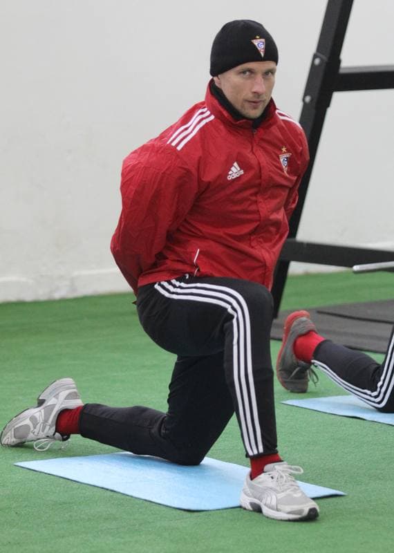 Football. Gornik Zabrze. Training. 05.07.2012