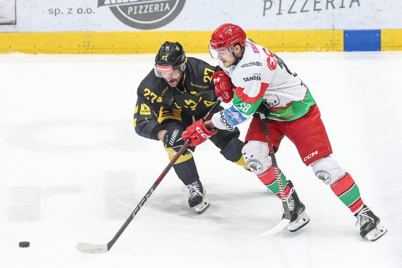 Ice Hockey. Tauron Hokej Liga. EC Bedzin Zaglebie Sosnowiec - GKS Katowice. 01.12.2024