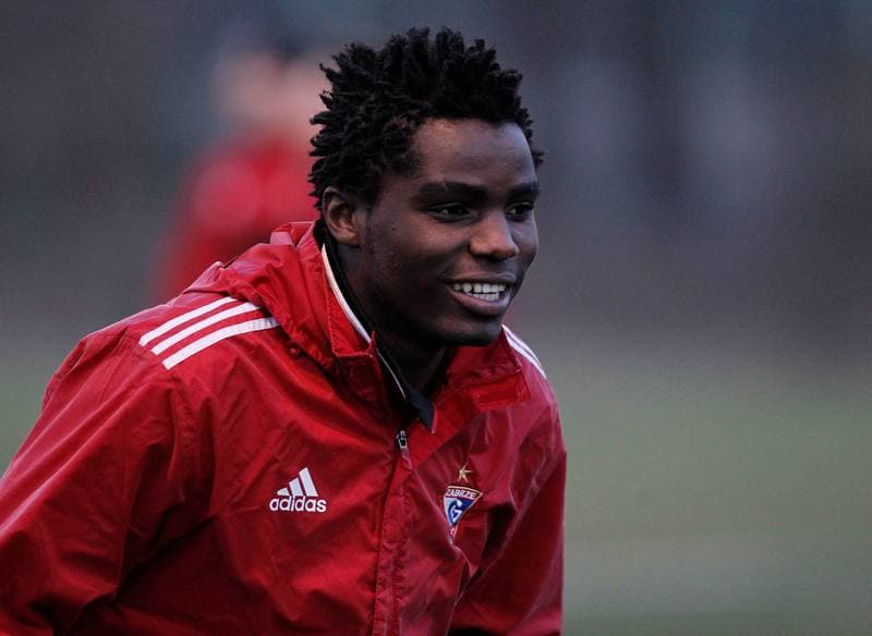 Football. Gornik Zabrze. Training. 08.01.2014