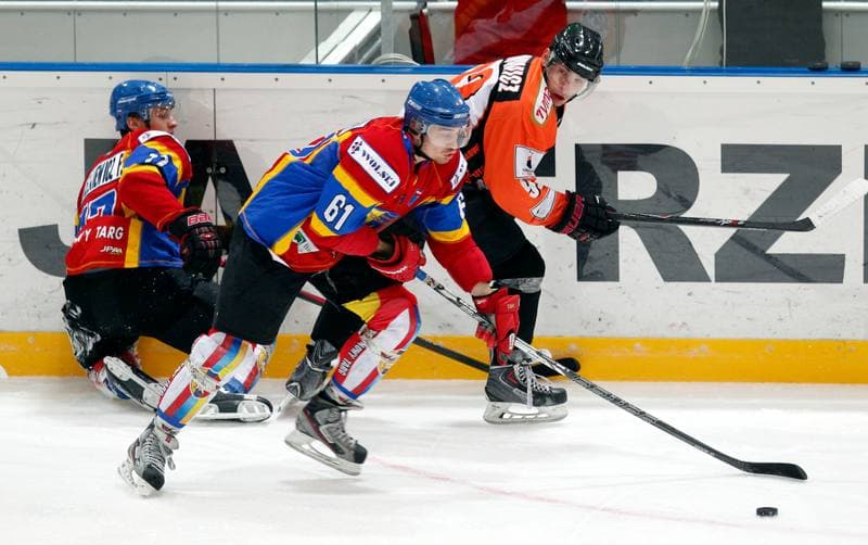 Ice Hockey. Polska Hokej Liga. JKH GKS Jastrzebie - Podhale Nowy Targ. 29.01.2014