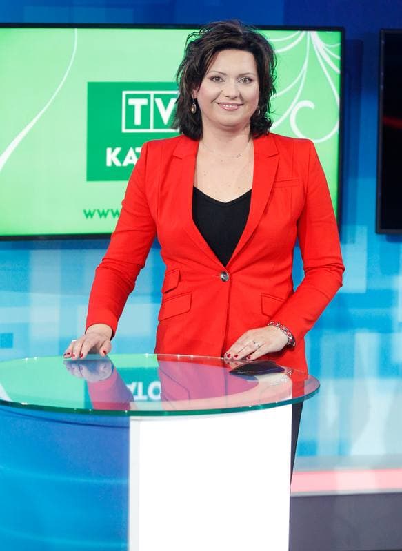 Television. TVP Katowice. Press Conference. 09.05.2014
