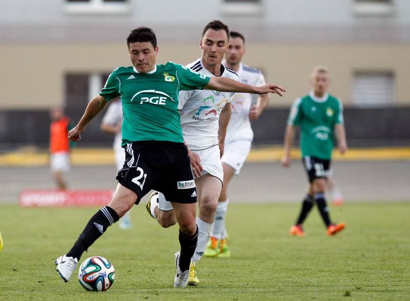 Football. I Liga. Energetyk ROW Rybnik - GKS Belchatow. 09.05.2014