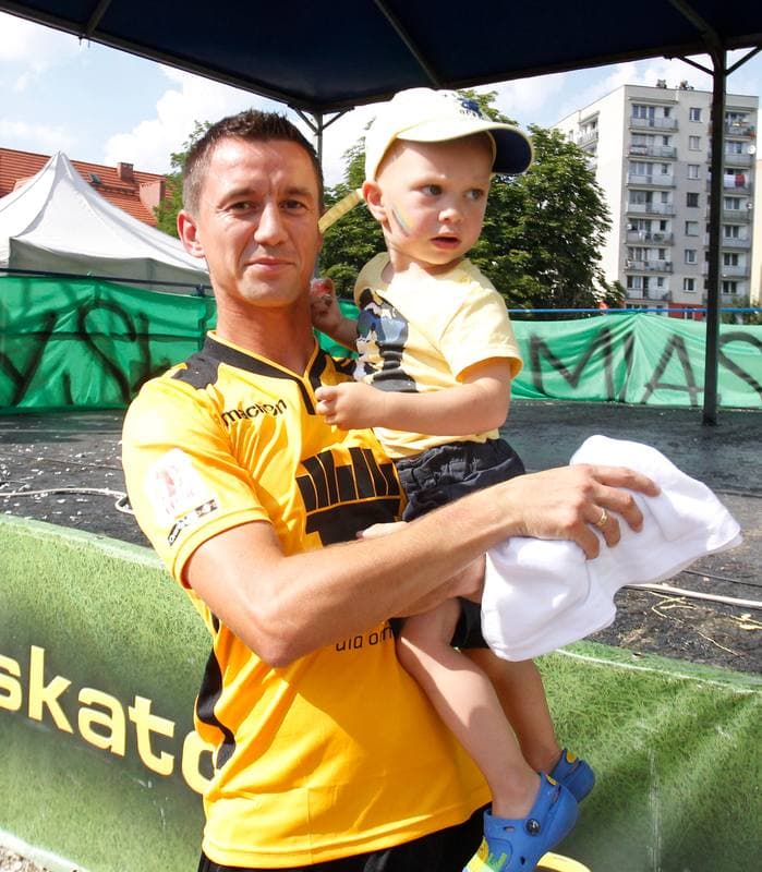 Football. GKS Katowice. Presentation. 26.07.2014