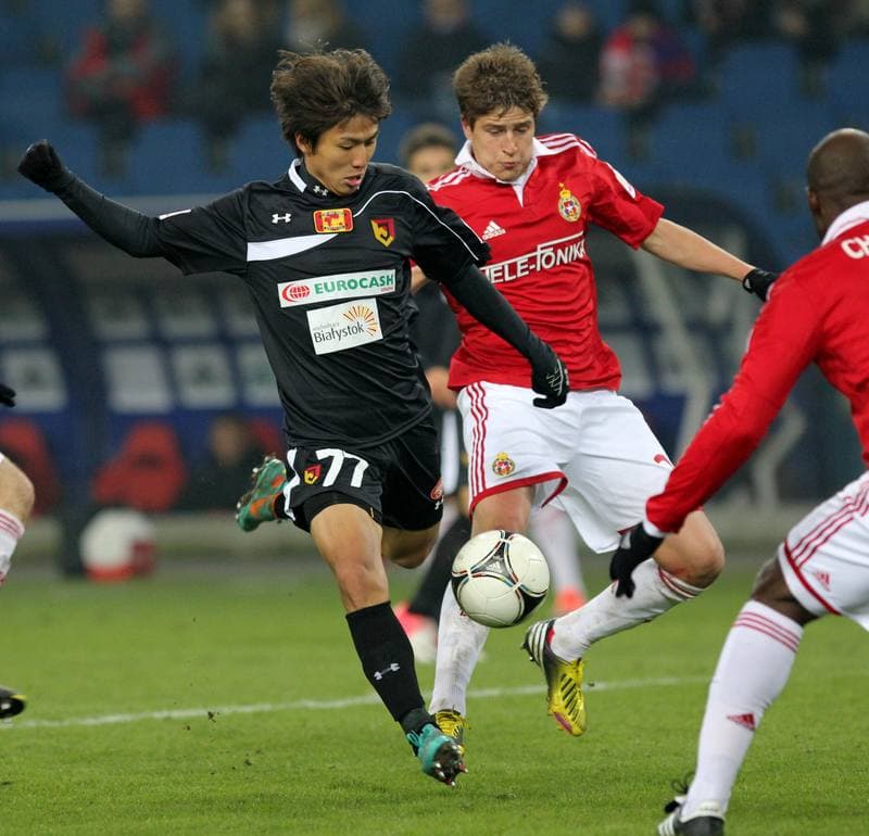 Football. Puchar Polski. Wisla Krakow - Jagiellonia Bialystok. 28.02.2013