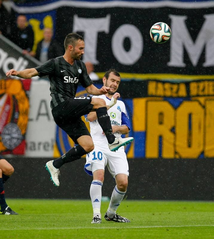 Football. UEFA Europa League. Ruch Chorzow - Esbjerg FB. 31.07.2014