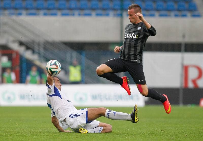 Football. UEFA Europa League. Ruch Chorzow - Esbjerg FB. 31.07.2014