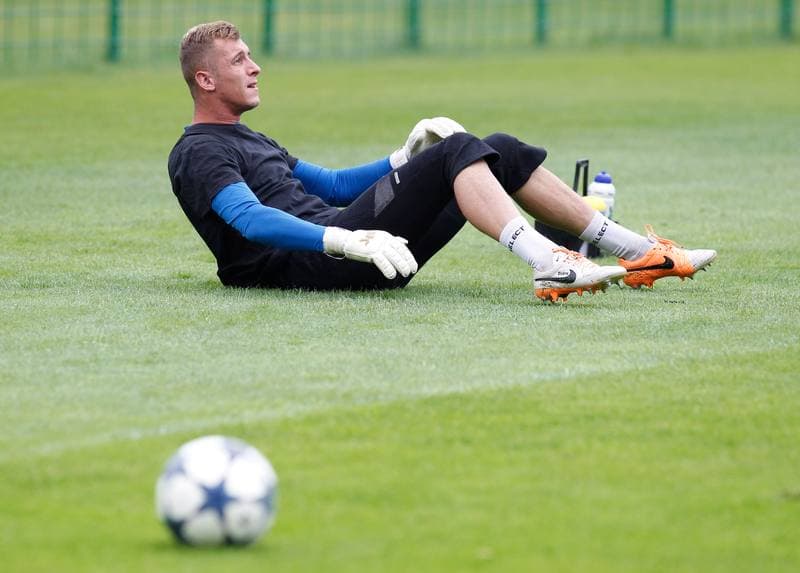 Football. GKS Katowice. Training. 07.08.2014