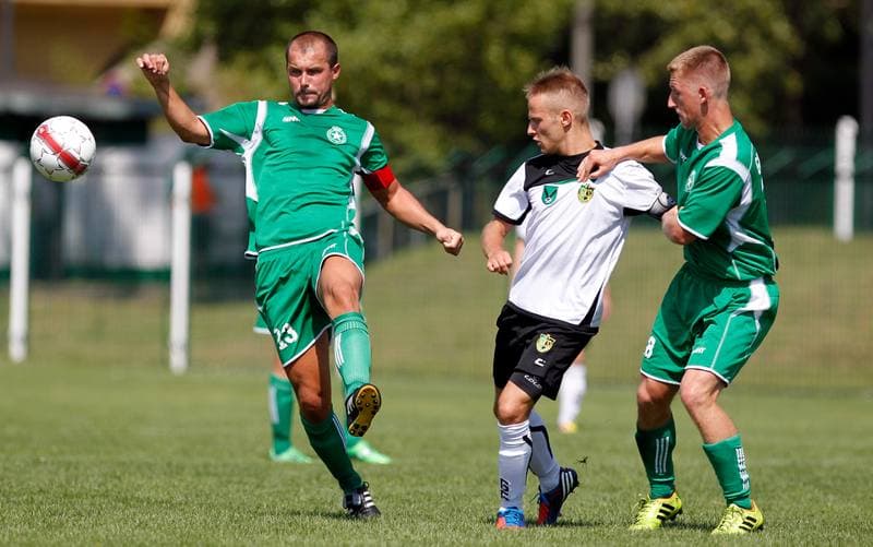 Football. III Liga Opolsko - Slaska. Grunwald Ruda Slaska - GKS Jastrzebie. 09.08.2014