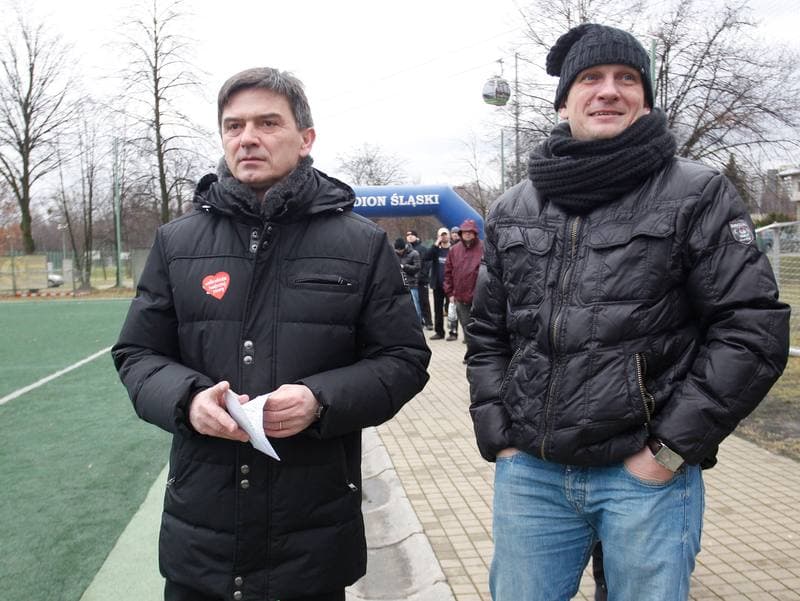 Football. Wielka Orkiestra Swiatecznej Pomocy. Slaskie Oldboye - Slascy Trenerzy. 12.01.2014