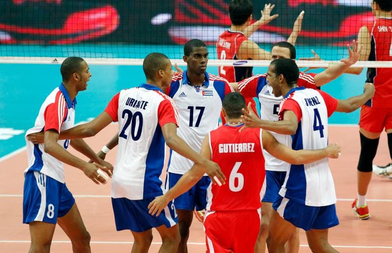 Volleyball. FIVB Men's World Championship. Korea - Cuba. 05.09.2014