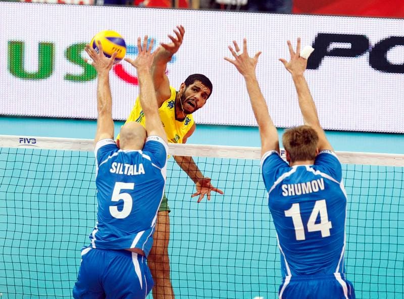 Volleyball. FIVB Men's World Championship. Brazil - Finland. 05.09.2014