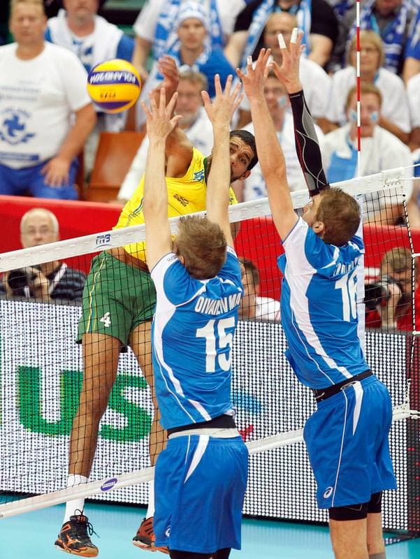 Volleyball. FIVB Men's World Championship. Brazil - Finland. 05.09.2014