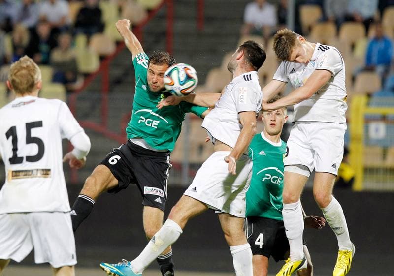Football. I Liga. Energetyk ROW Rybnik - GKS Belchatow. 09.05.2014
