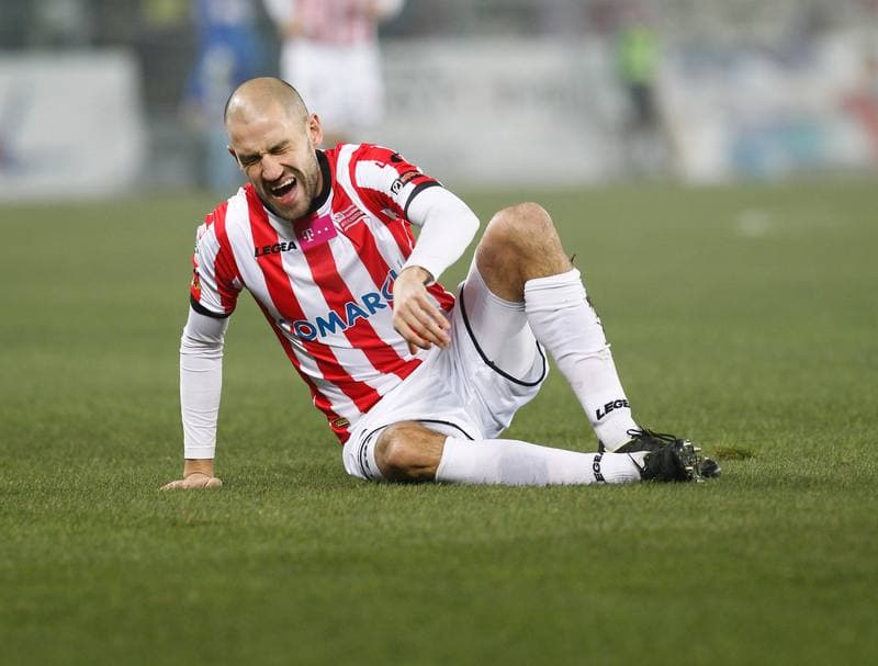 Football. T-Mobile Ekstraklasa. Cracovia Krakow - Jagiellonia Bialystok. 06.12.2014