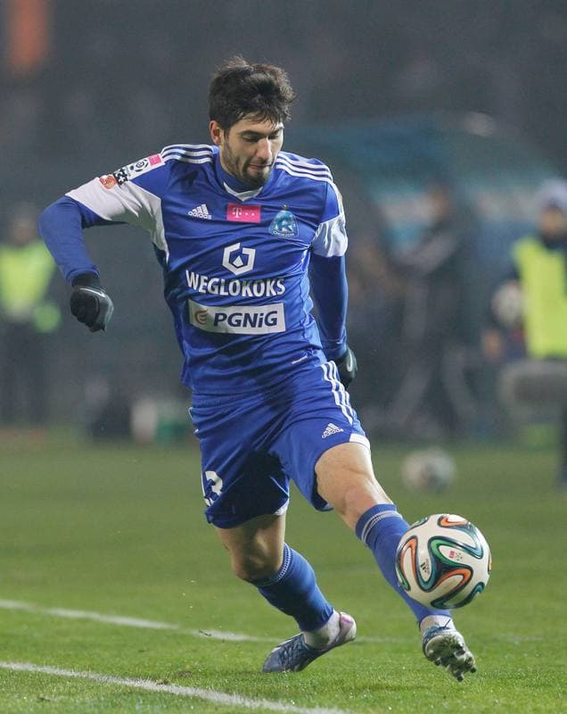 Football. T-Mobile Ekstraklasa. Ruch Chorzow - Podbeskidzie Bielsko Biala. 08.12.2014