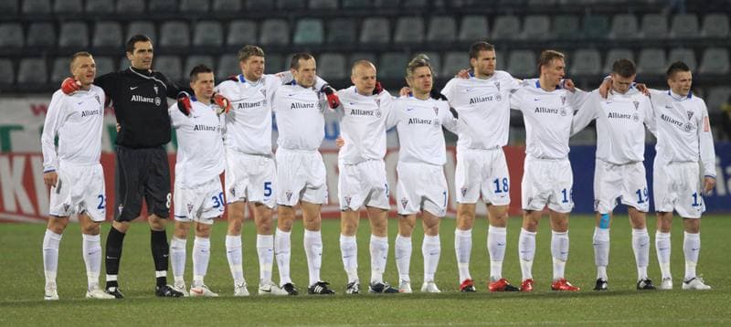 Football. I liga. Gornik Zabrze - GKP Gorzow. 14.03.2010